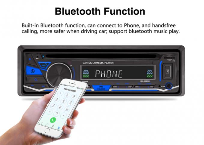 178 50mm 1 Din Car Dvd Player Mp3 Car Stereo Iso Cable Rear Usb Port