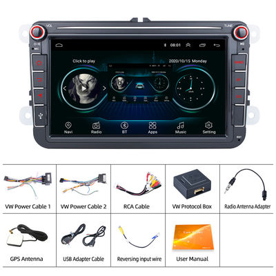 8Inch VW Android Car Stereo 2 Din Car Radio Stereo GPS Wifi BT FM For VW Passat Polo Golf 5 6