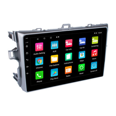 Capacitive Screen Phonelink Android Car Stereo Radio Player For Toyota Corolla 2007-2013