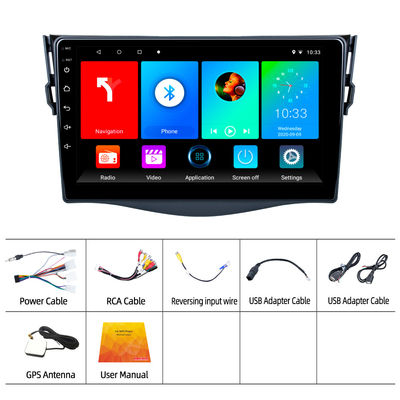 2 Din Car Radio Stereo Android Multimedia Player GPS Navigation For Toyota RAV4 2007-2012