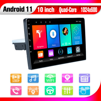 Navigation Single Din Android Car Stereo 1024X600 10 Inch Touch Screen Car Stereo