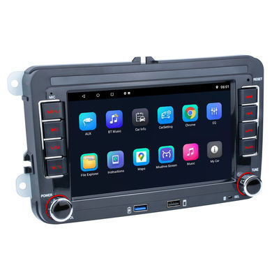 Touch Screen 7'' VW Android Car Stereo 2 Din For VW Skoda Octavia Golf Passat B6 Polo