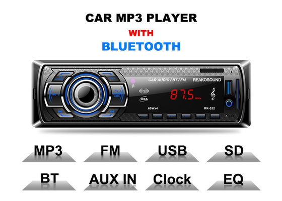 High Power Bt Car Stereo Bluetooth Auto Cd Player Aux Input Mp3 Car Stereo