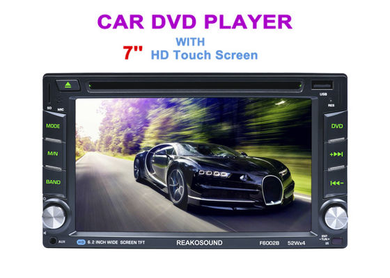 Durable 2 Din Car Stereo Dvd Player Detachable Panel Double Din Dvd Bluetooth