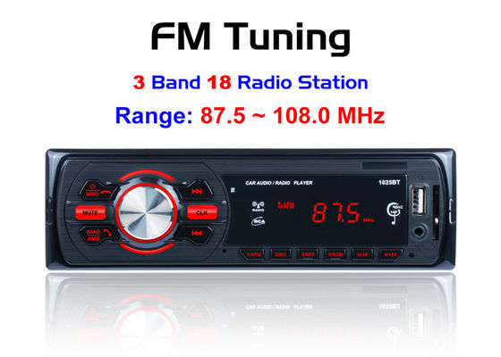 Black Bt Car Stereo LED Display Multifunction Bluetooth Cd Car Stereo