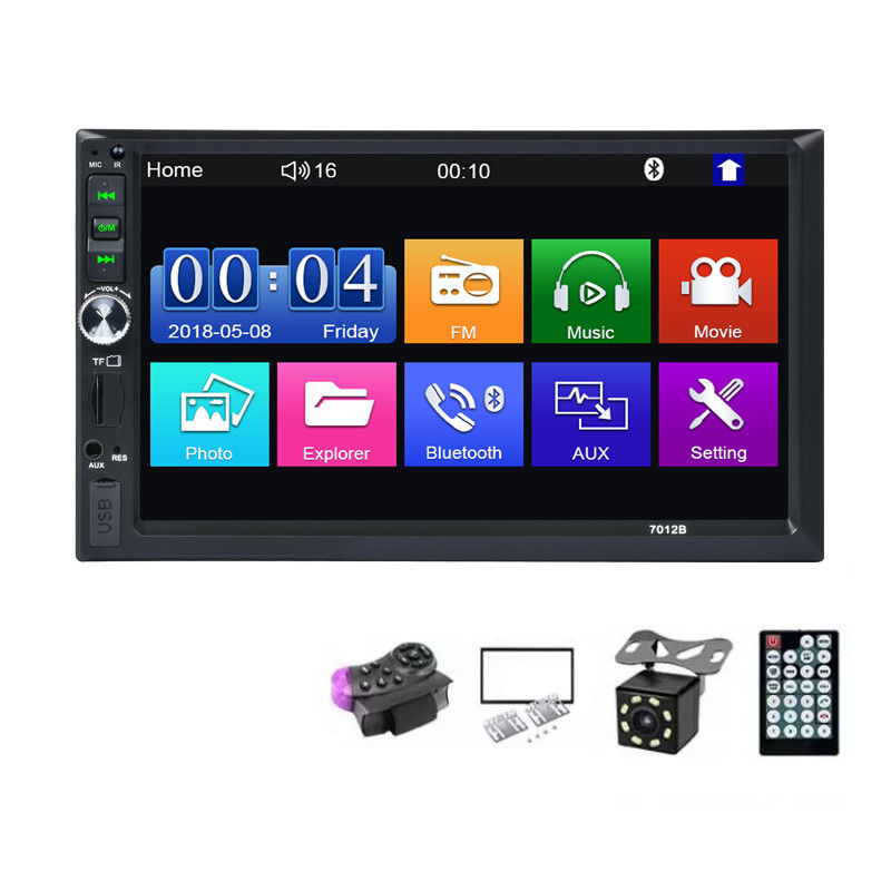 Touch Screen Hd Multimedia Player 2din Car Radio Player 7012B ROHS