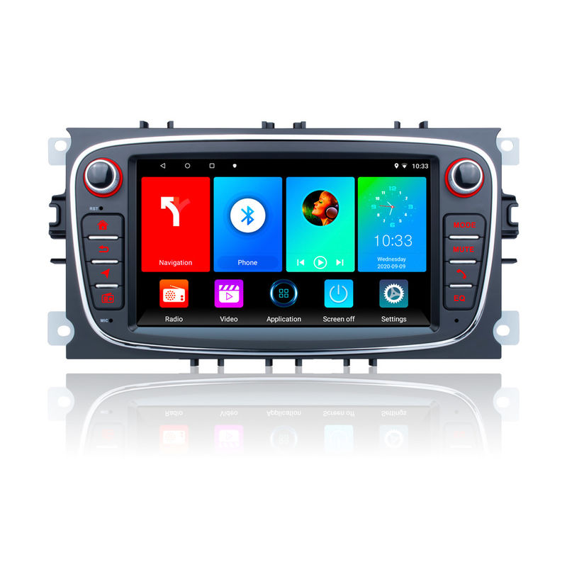 7in Touch Double Din Android Head Unit Gps Wifi Auto Radio Mp5 Player For Ford Focus