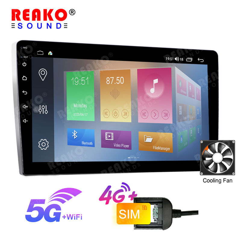 5G Wifi Carpay Android DSP Car Stereo AM FM RDS 9'' QLED Touch Screen Car Radio