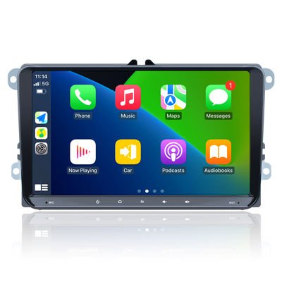 9 Inch VW Android Car Stereo Carplay Double Din Car Stereo Carplay For Golf Polo Passat